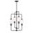Nunley 4-Light Chandelier in Matte Black-1166042964-1166042965