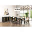 Mobilier de salle à manger espresso 1 pièce