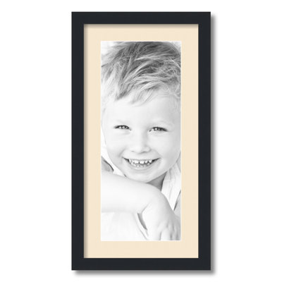 8" x 20" Matte Wood Single Picture Frame