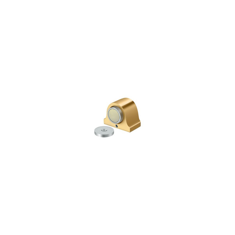 Door Stop, PVD Polished Brass