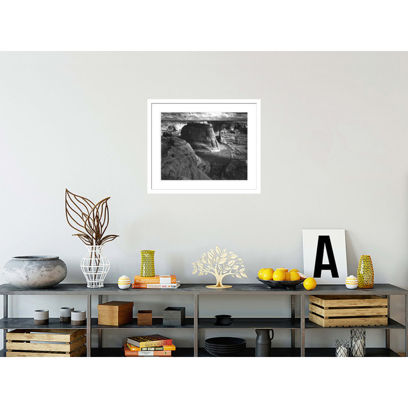 «Canyon de Chelly» par Ansel Adams, impression giclée sur cadre, H 23,5 po x l 28,17 po