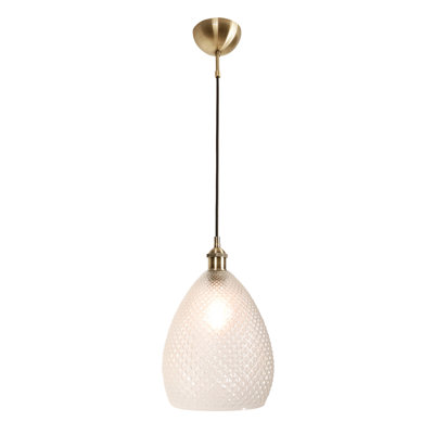 Harlyn 1 - Light Teardrop Pendant