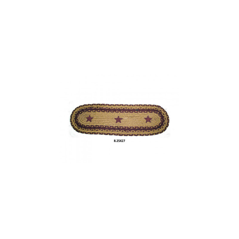 Tapis d'escalier Weiner, Rouge