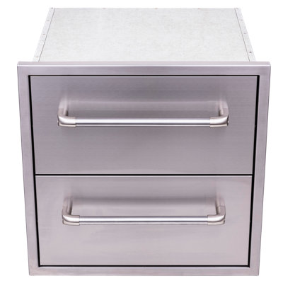 Charbroil Medallion Series Stainless Steel Drop-In Drawers