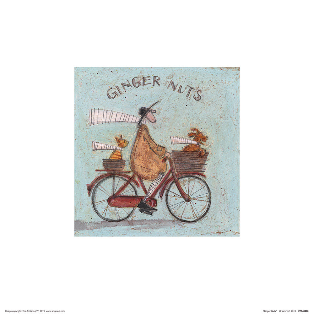 Ginger Nuts by Sam Toft - Unframed Painting Print on Paper