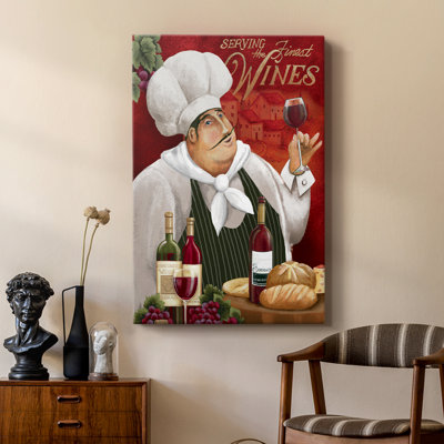 Finest Wine Chef -Custom Wrapped Gallery Cavas