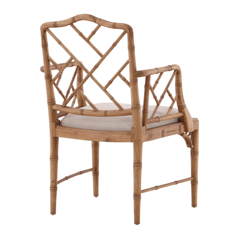 Furniture Classics Sawyer Mahogany Upholstered Arm Chair