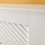 Minimalist Radiator Cover - White-126673224