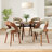 Upholstered Dining Chair With Wooden Frame-1273714976-1244952187