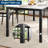 79" Industrial Farmhouse Dining Table for 6-8, Heavy Duty Metal Legs & Wood Top, Rustic Kitchen Table for Living/Dining Room-482165514