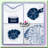 Blue Tie-Dye Fabric Dye Kit 50ml
