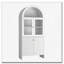 Armoire de rangement Arch avec éclairage DEL-654880357