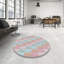 Tapis rose/bleu à motifs-1833372071