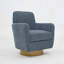 Canapé rotatif à 360 degrés Fauteuil en lin et tissu ergonomique-110803100