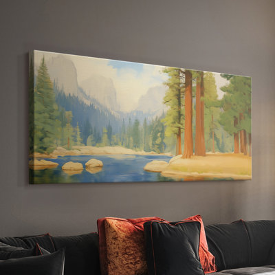 Landscape Series-LIII- Gallery Wrapped Canvas -Ready to Hang