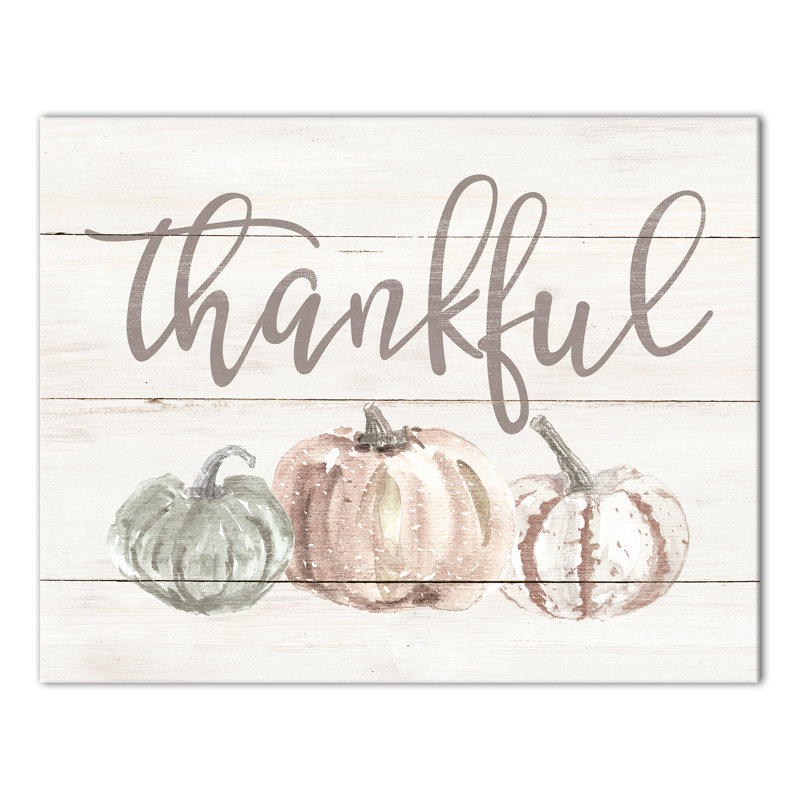 " Thankful White Pumpkins "
