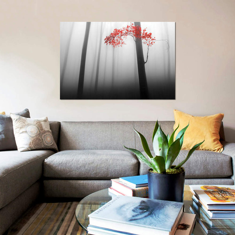 «Illusion», impression sur toile, H 8 po x l 12 po x P 0,75 po, Toile tendue, Pas de tapis