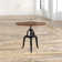 Jelinek Round Solid Wood Top Metal Base Dining Table