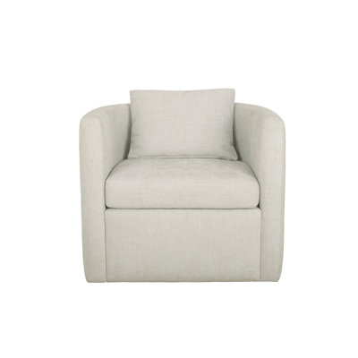 Fauteuil demi-tonneau rembourré Pismo