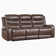 Denby 86.5" Polished Microfiber Reclining Sofa