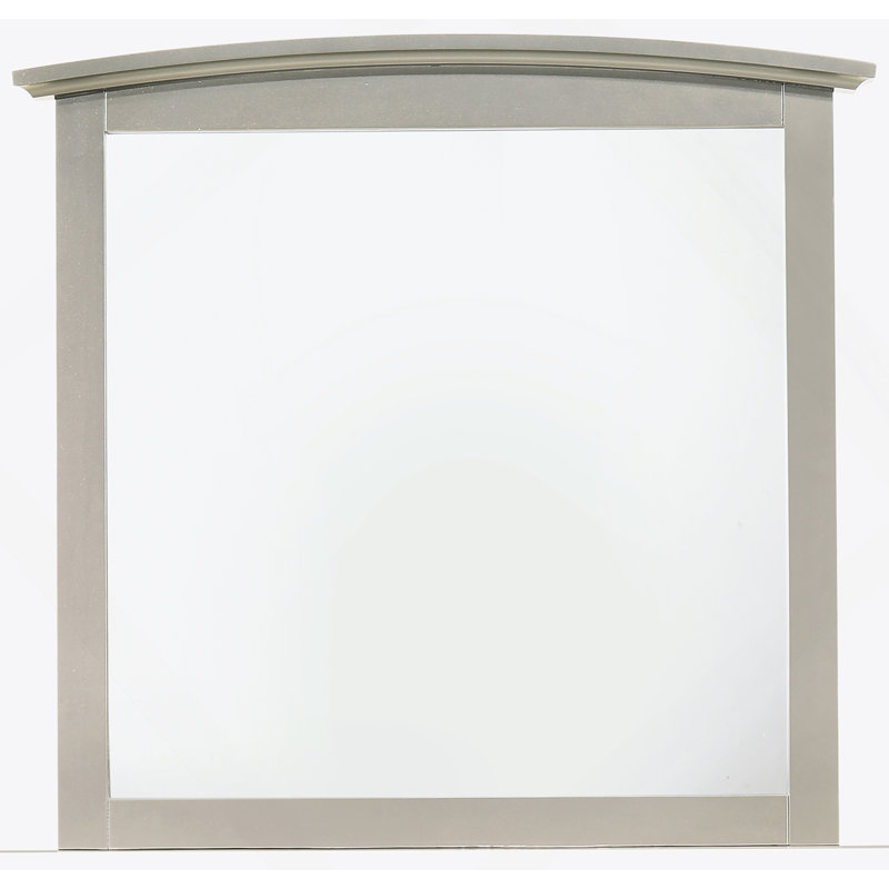 Elegant Silver Champagne Wall Mirror