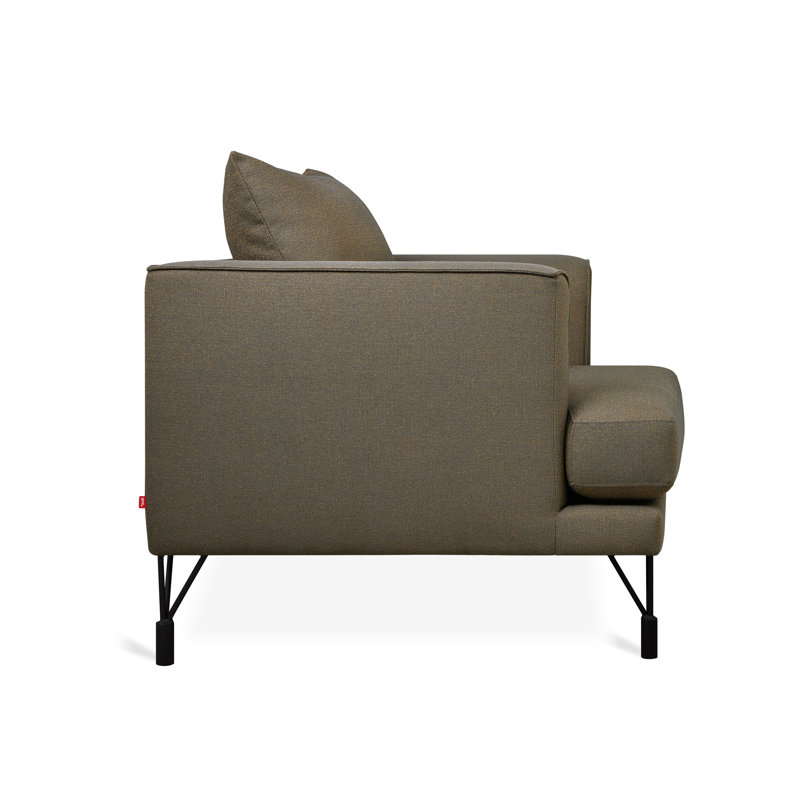 Highline Armchair, Helio Avenue 97% Polyester/ 3% Linen