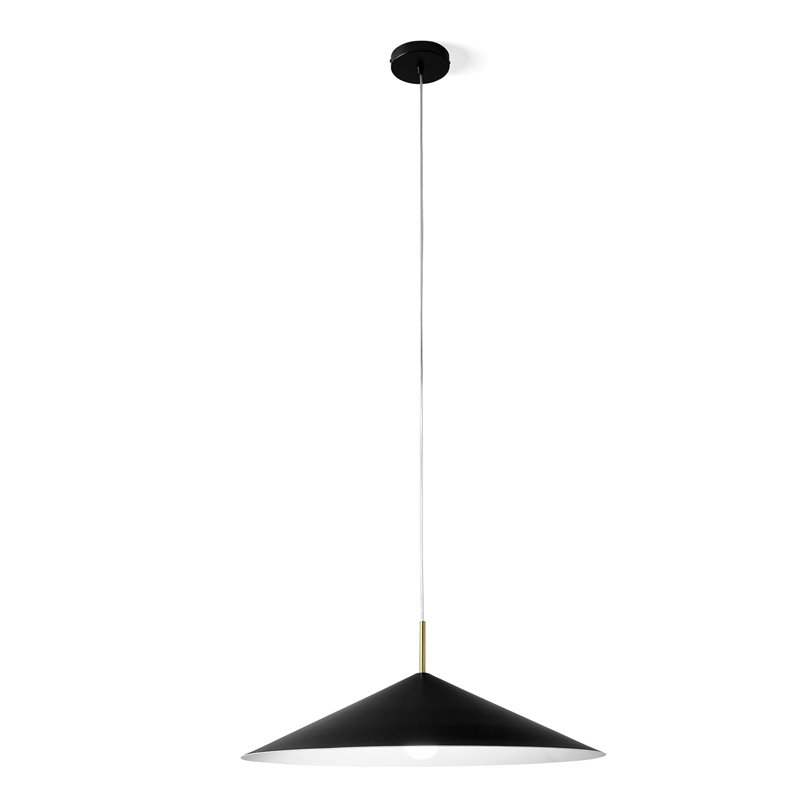 Wanette 1 - Light Black Cone Pendant