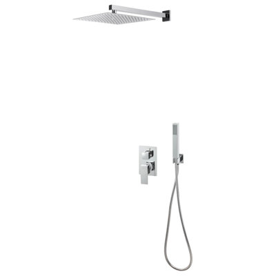 Carbon Rain Dual Shower Head