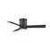 Axis 3 - Blade Outdoor Smart Flush Mount Ceiling Fan with Remote Control and LED Light Kit Included, Works With Alexa and iOS / Android App