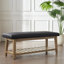 Banc de rangement rembourré l 43,3 po Hahnville-272540475