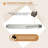 8 Inch Ceiling Mounted Shower Arm Solid Brass  Square Extension Arm with Flange-103048991