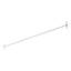 66" Brass Straight Shower Curtain Rod-68510111