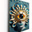 Jennavie - Horloge murale abstraite moderne surdimensionnée-618999814
