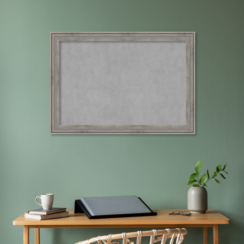 Tableau magnétique gris Regis, H 29 po x l 41 po