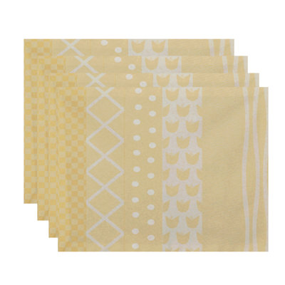 Josefa Polyester Geometric Rectangle Placemat