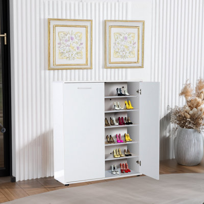 Meuble de rangement 10 paires de chaussures