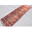Tapis de couloir turc tissé à la main à motif géométrique rouge riche pour un décor bohémien