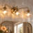 Ulah 3-Light Dimmable Hand-Blown Glass Vanity Light