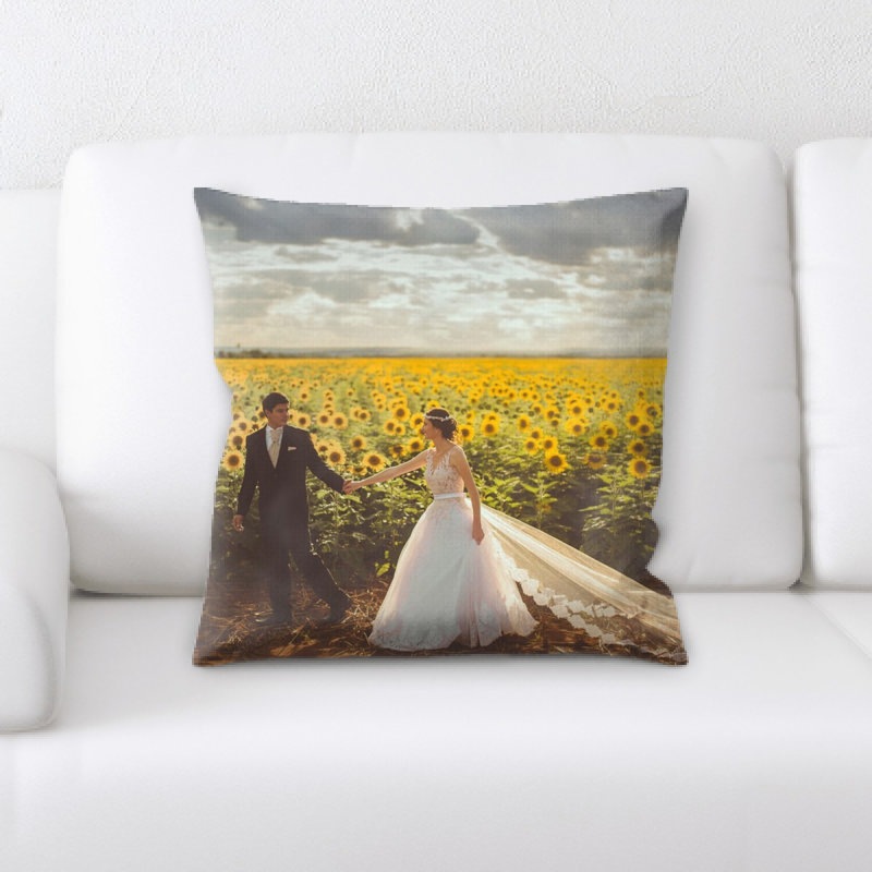 Housse et insert de coussin carré Bride