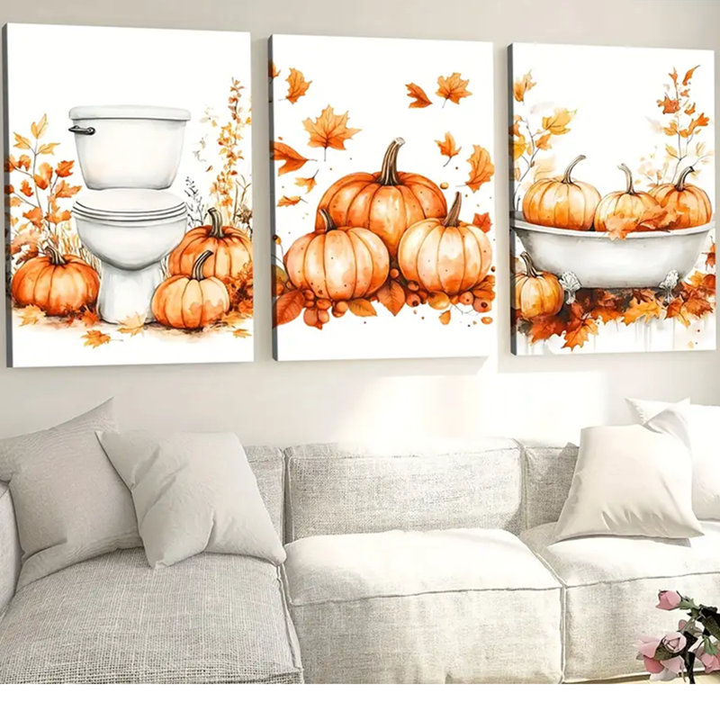 3 Piece Wrapped Canvas Painting
