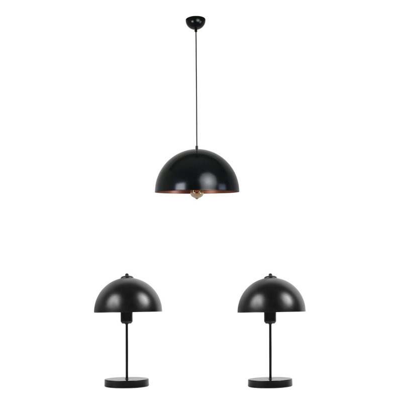 Biafra - Light Pendant, Black