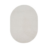 Furnish My Place Modern Plush Pet and Kids Friendly Solid Color Off White Area Rugs, Stain & Fade Resistance, Made in USA, Perfect for Living Room, Dining Room, Bedroom, Playroom and Kidsroom, Event, Wedding Rug