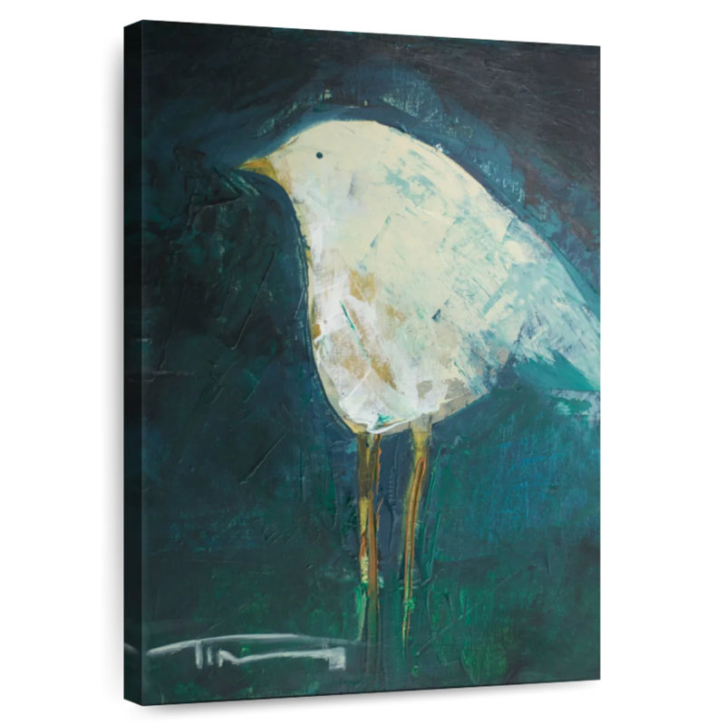Brampt Waiting Bird, 51" H x 34" W