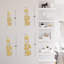 Décoration murale en métal fleur abstraite moderne minimaliste-124839461-124839463