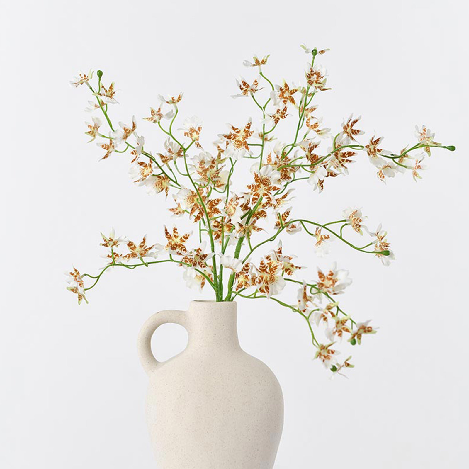 Audet Cherry Blossom Stems, White-Brown, 31.59" x 4"
