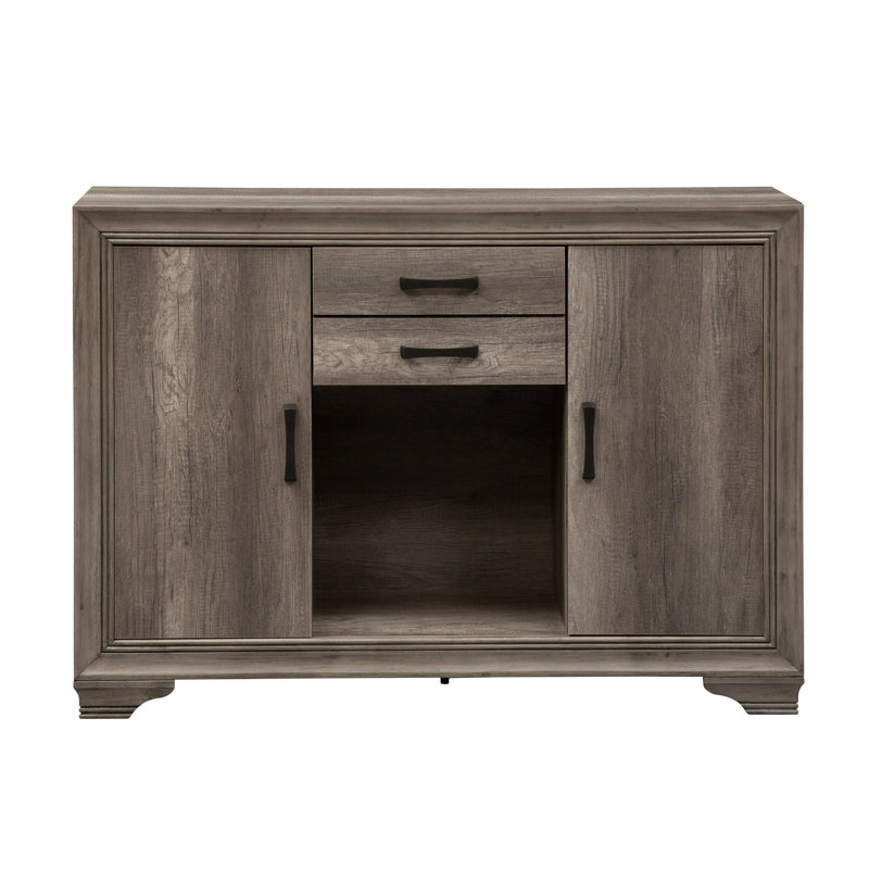 Zebediah 50.75'' Sideboard, Dark Brown
