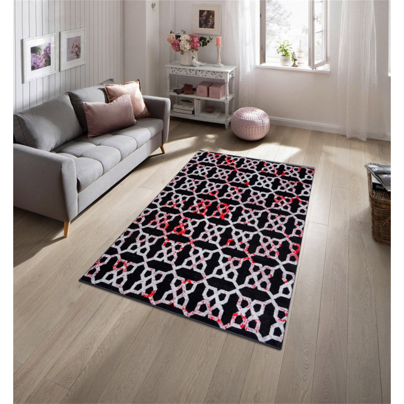 Tapis Jersey, tapis de salon, tapis Jersey, Rectangle 5 pi x 7 pi