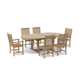 Bahama Outdoor 7 - Piece Teak Dining Set