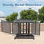 Fauteuil inclinable réglable pour patio avec table rabattable-21835970