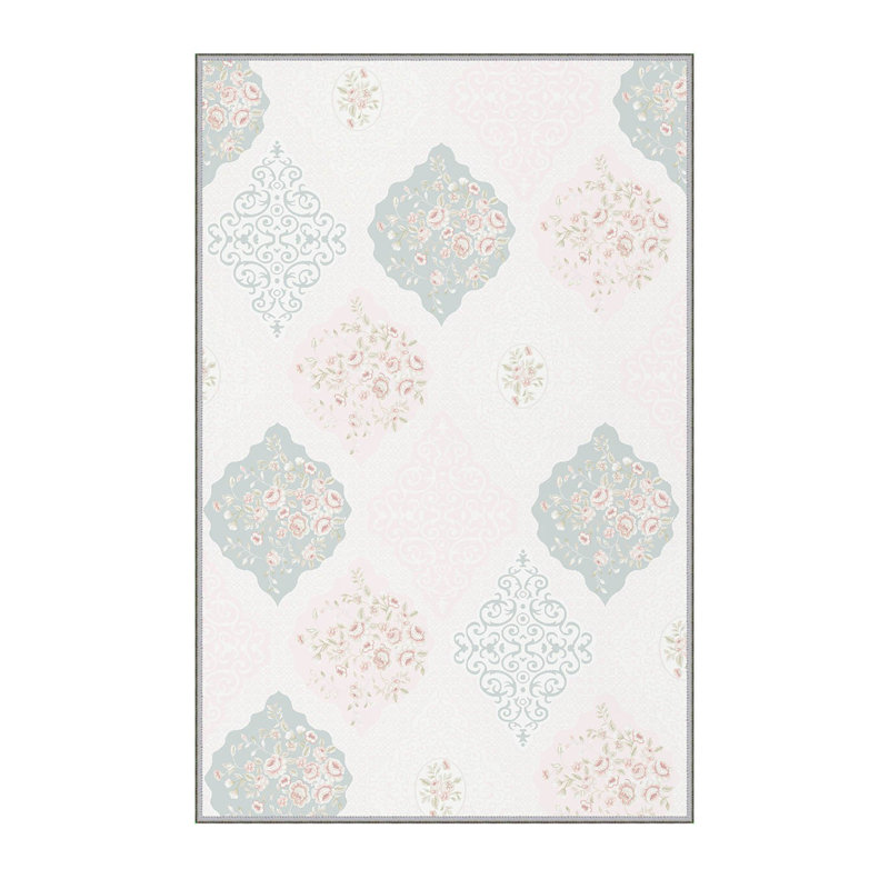 Premium Hall Carpet – 3.3 x 9.8 ft, 1% Polyester, .3 in Pile Height | Antibacterial, Non-Slip Underside, Machine Washable | 3D Digital Print Design, Durable & Easy to Clean, Ideal for Home Decor
